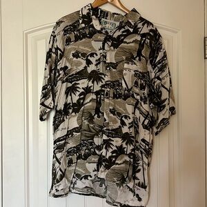 Men’s XL Hawaiian Shirt Button Up
